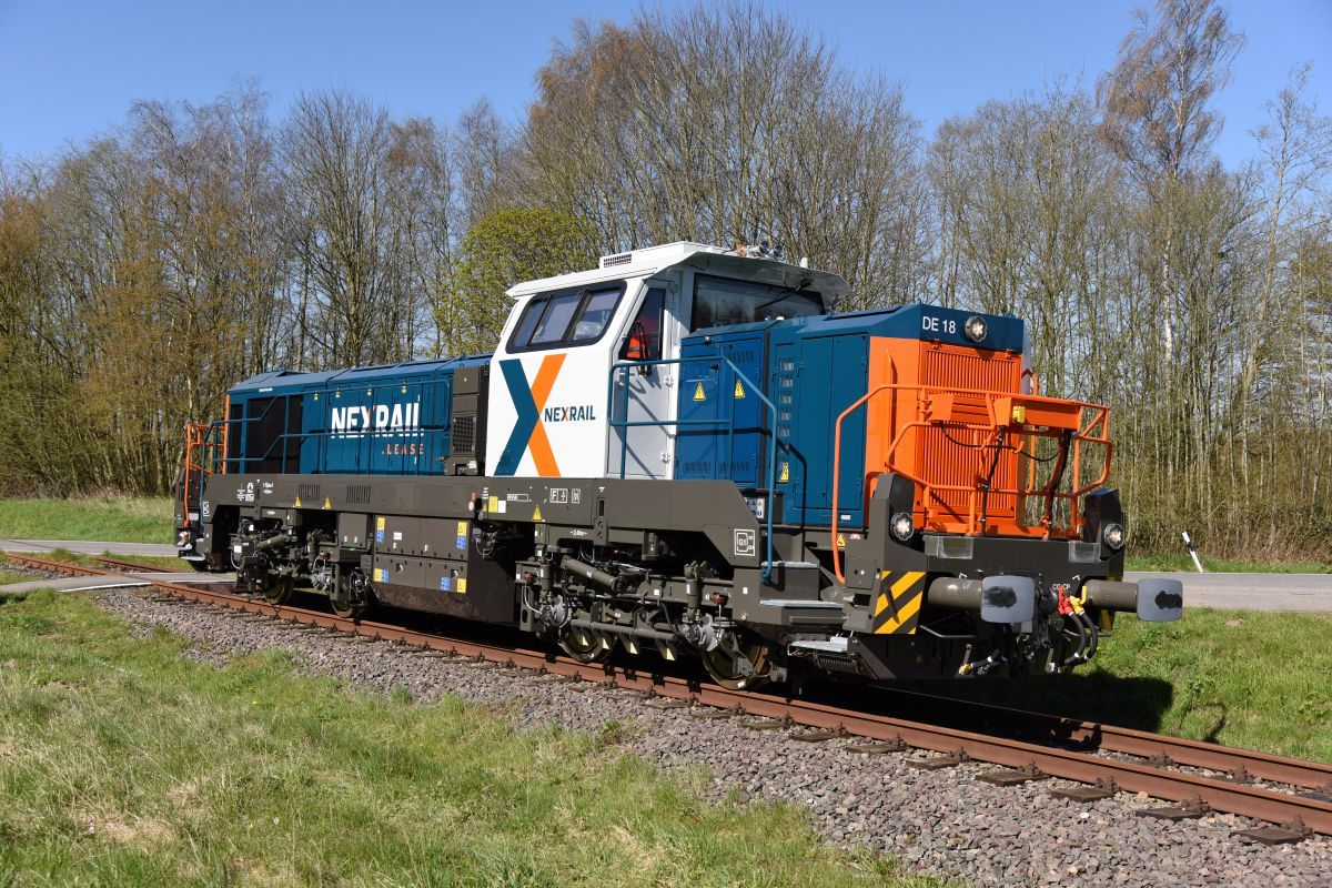Nexrail avanza con los híbridos inteligentes DE18 Fase V: continúan las entregas, pruebas y homologaciones