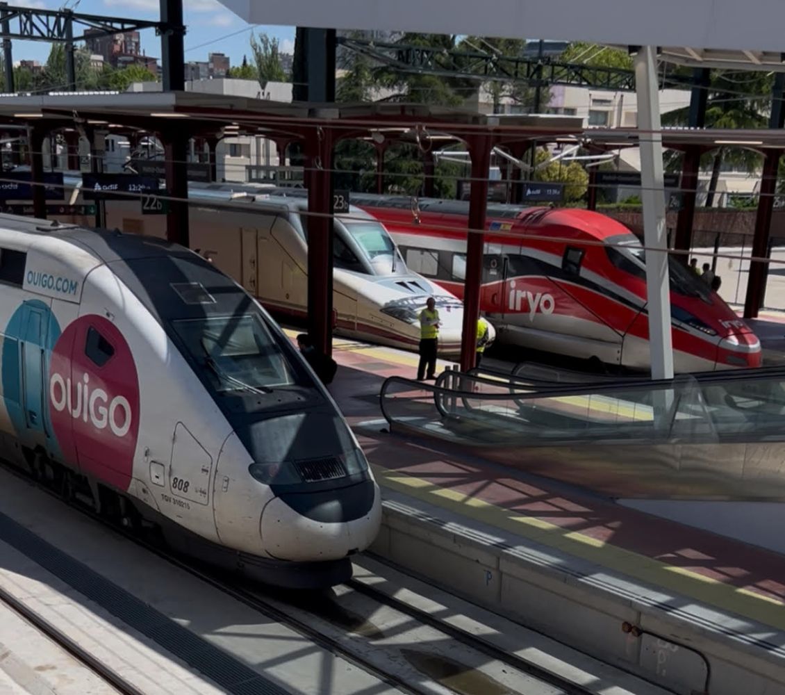 Spagna: L'alta velocità raggiunge i 40 milioni di passeggeri nel 2024, il trasporto merci continua a diminuire