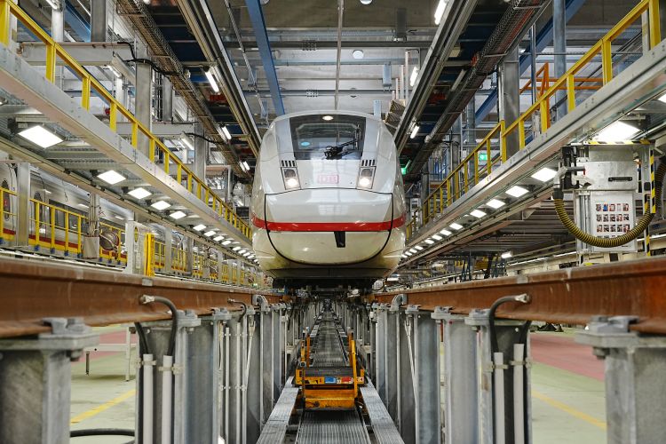 200 milionů eur: rozšíření haly v závodě ICE v berlínském Rummelsburgu