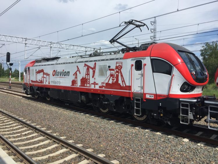 Společnost Olavion si od RCP pronajímá čtyři lokomotivy Pesa Gama