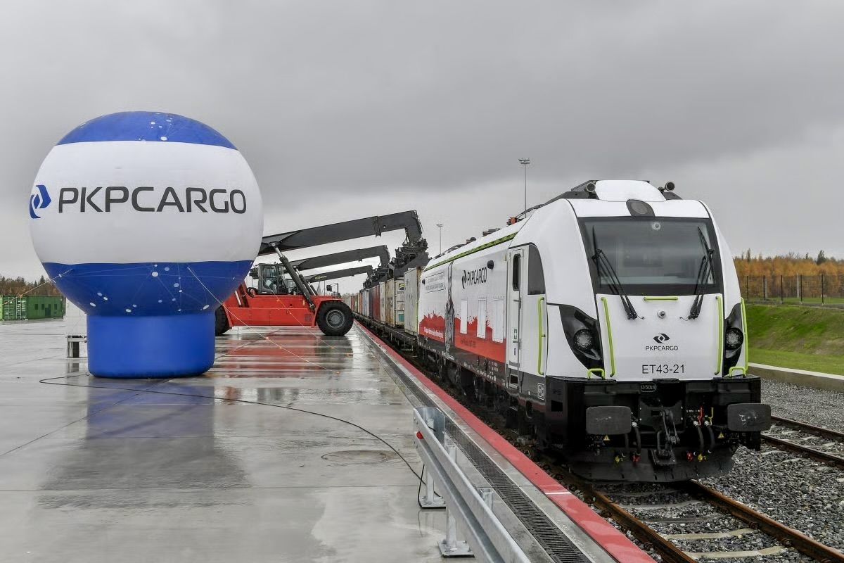 Polen: Intermodaler Schienenverkehr stabil in Q1-Q3 2025