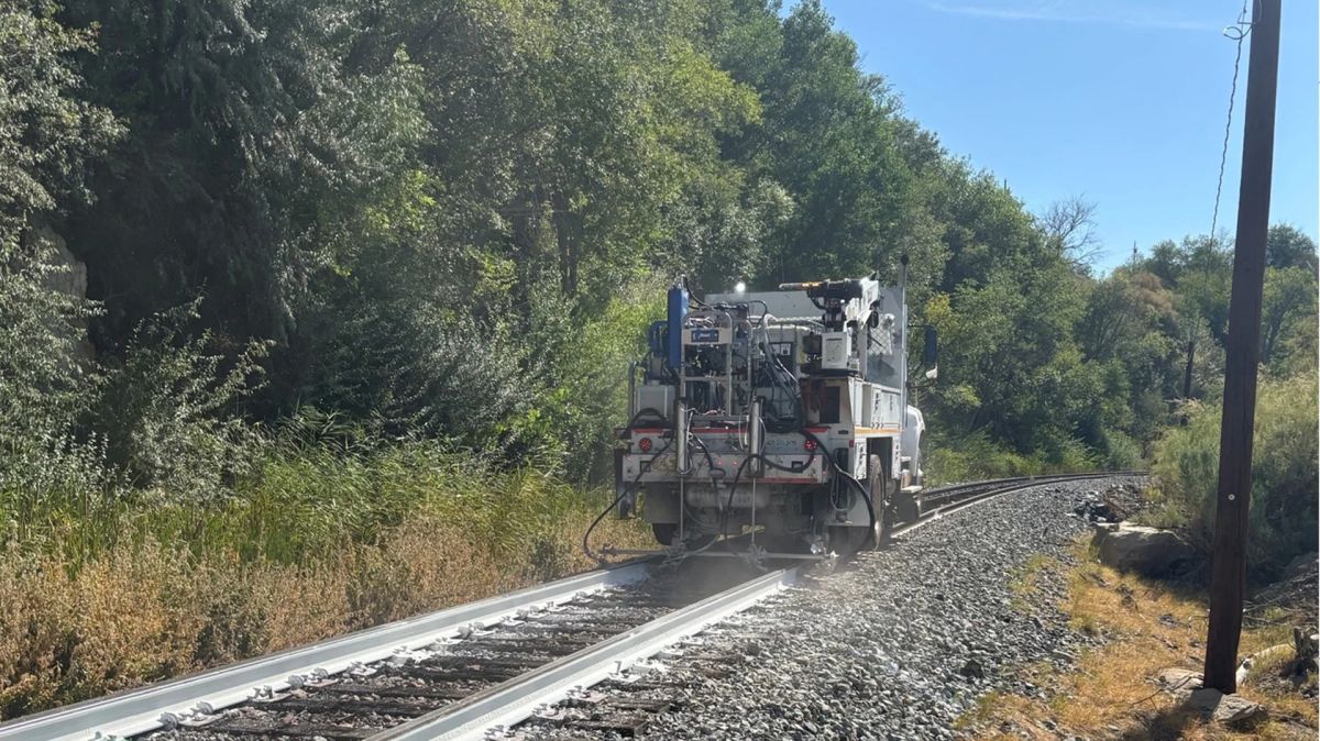 Union Pacific maluje szyny na biało, aby zmniejszyć obciążenie termiczne