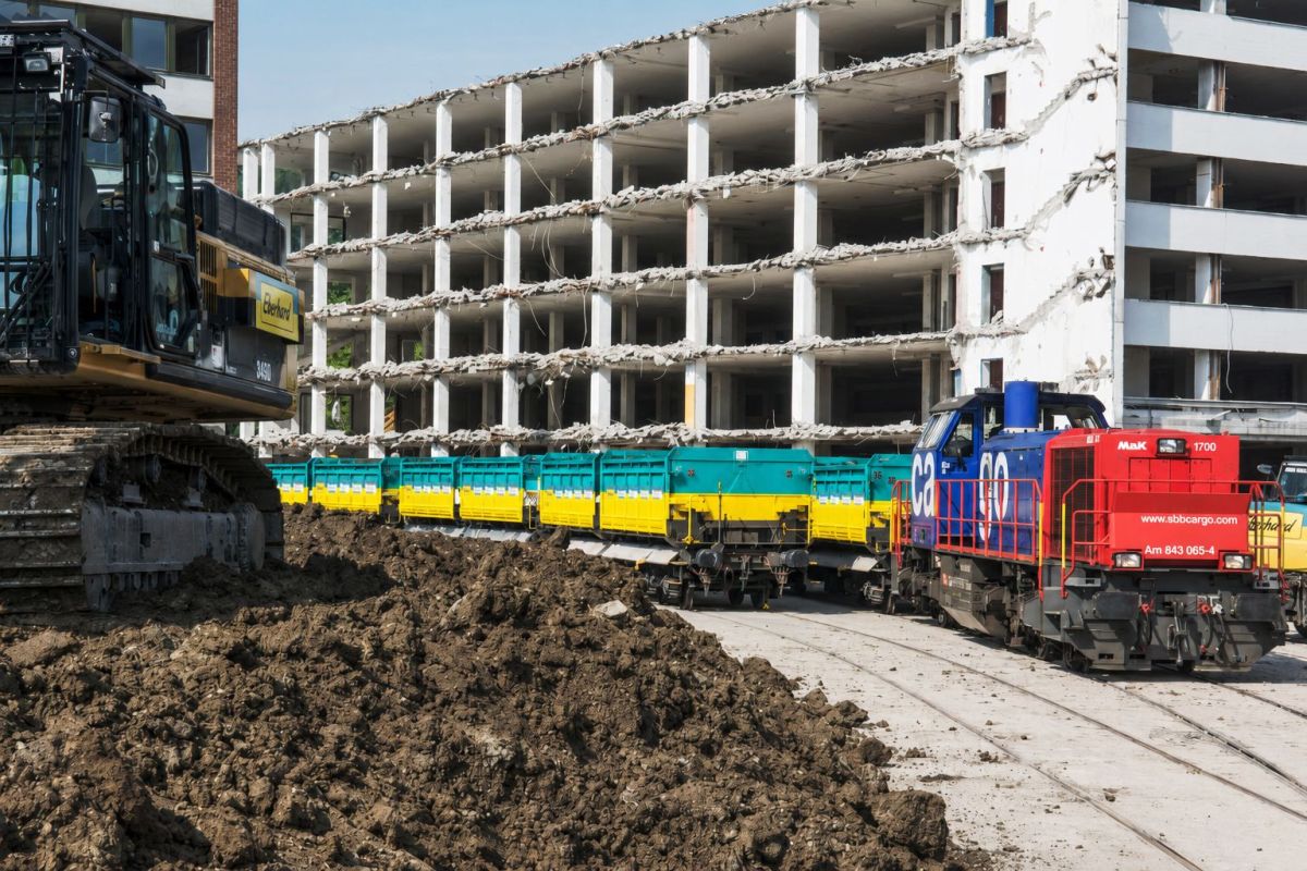 SBB Cargo signe un nouveau contrat de trois ans pour le transport de matériaux de construction