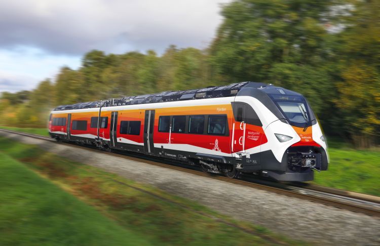 Midtjyske Jernbaner si prepara all'impiego dei treni a batteria Siemens nello Jutland occidentale