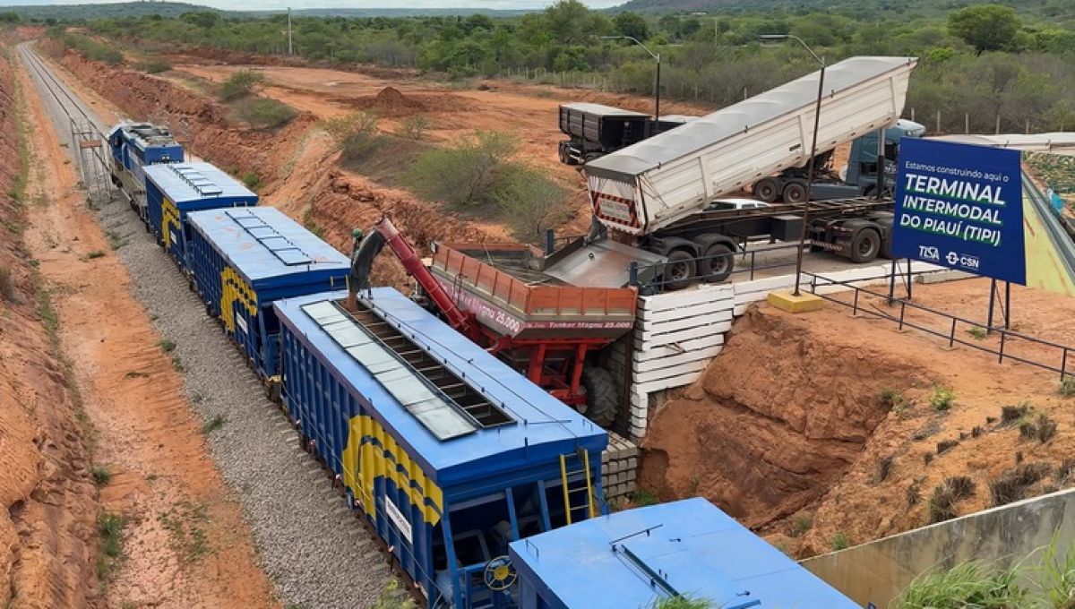 Transnordestina transportă 946 de tone de sorg în cadrul celui de-al doilea test