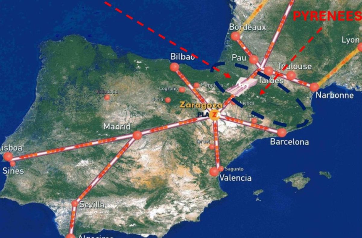 A push for Central Pyrenees rail link as third cross-border between Spain and France