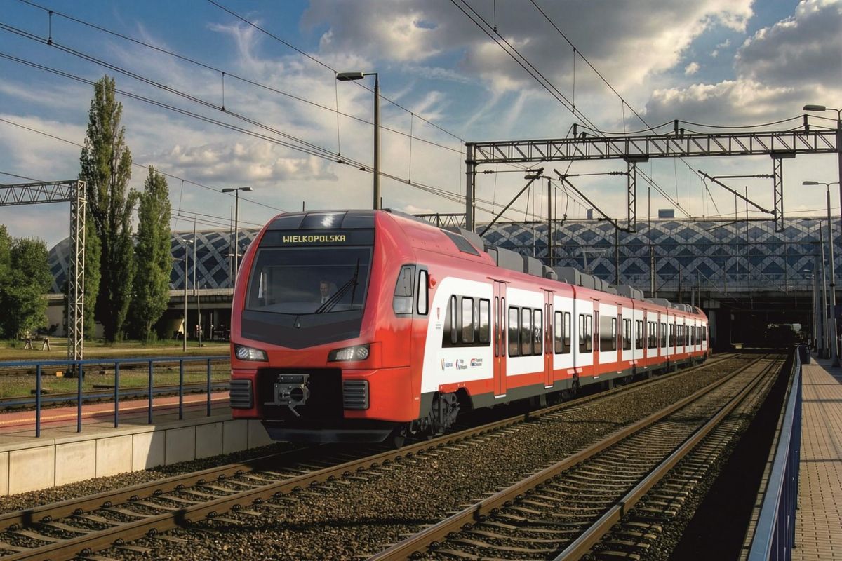 Stadler prezintă proiectul trenului FLIRT pentru regiunea Wielkopolska