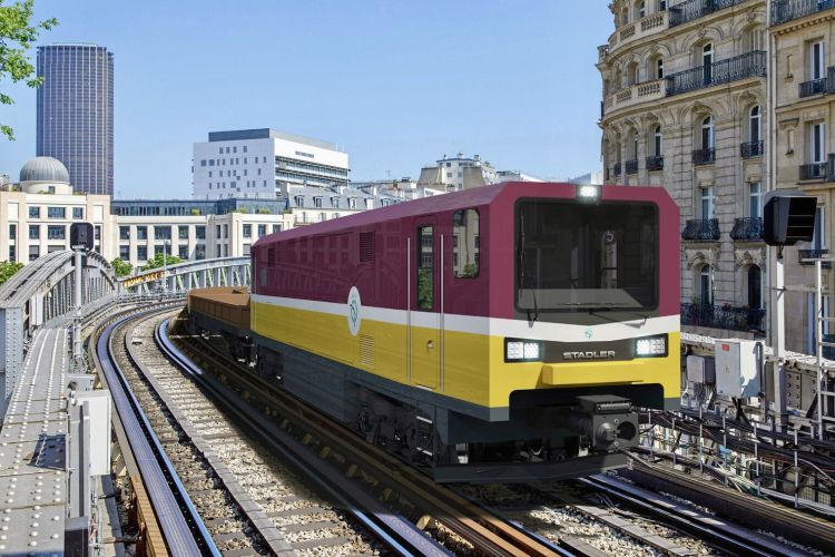 Stadler: lokomotivy pro pařížské metro