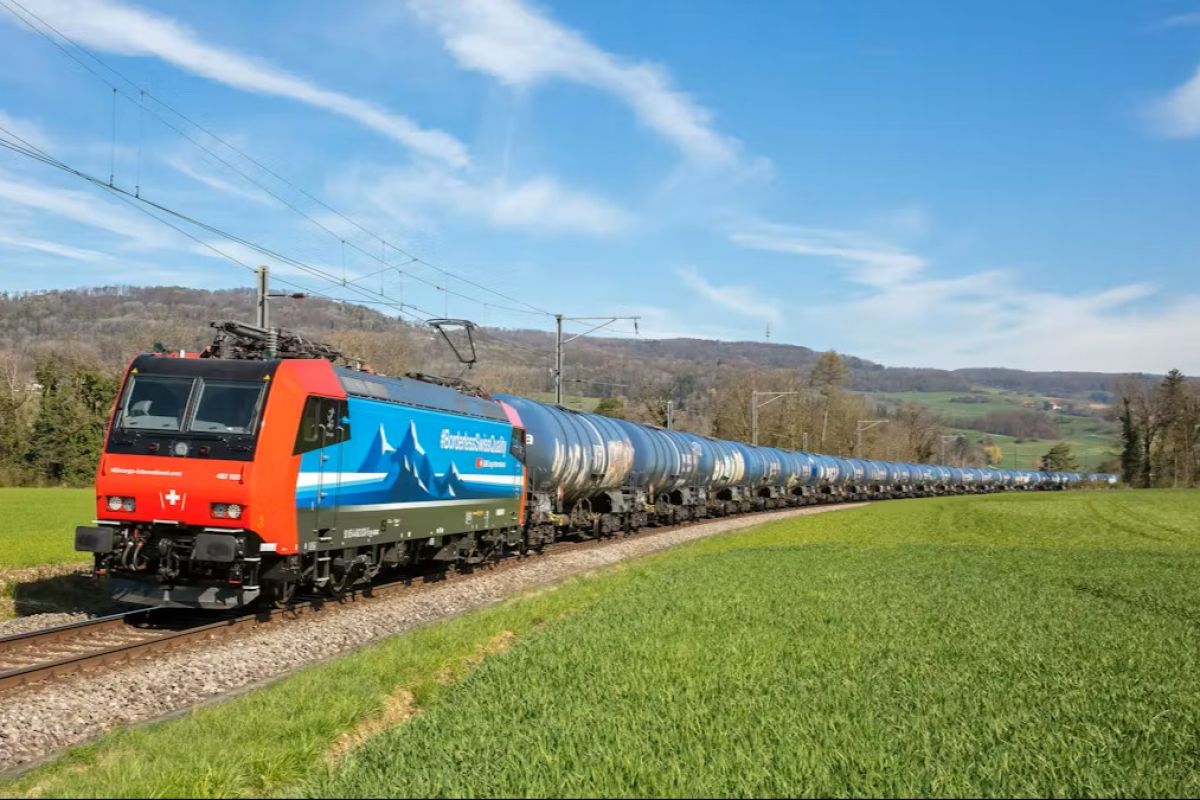 SBB Cargo International completa la prueba de transporte de queroseno entre Amberes y Múnich