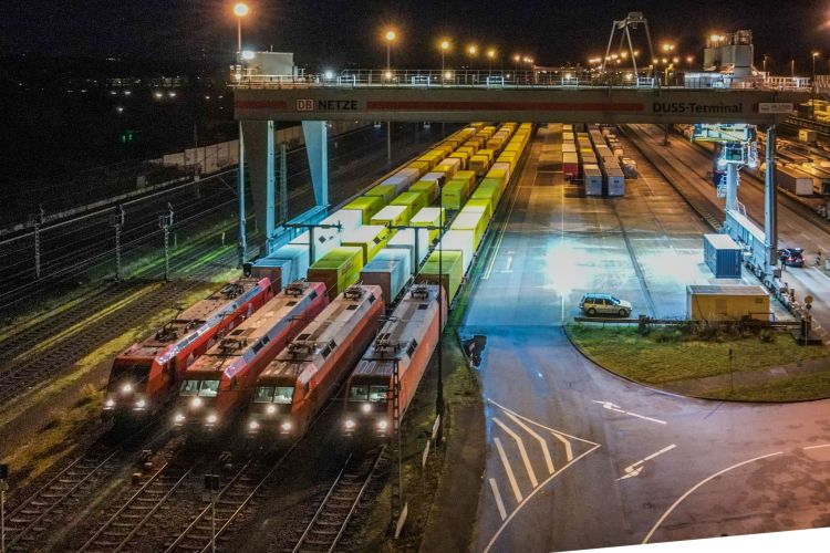 Activitatea logistică DHL atinge cote maxime cu volume feroviare record la terminalul DUSS din Berlin