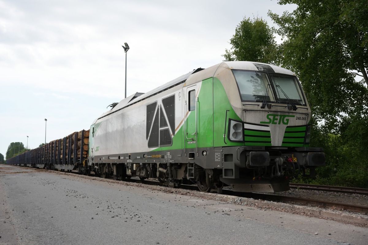 Timber freight returns to Falkenhagen