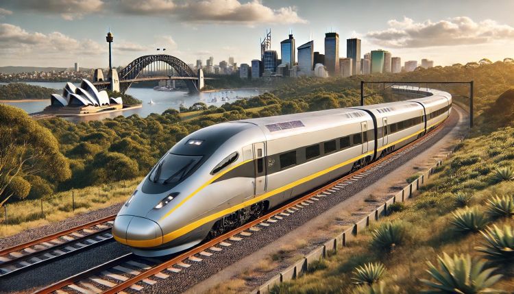 Zahájení vrtů pro geotechnický průzkum první vysokorychlostní železnice v Austrálii