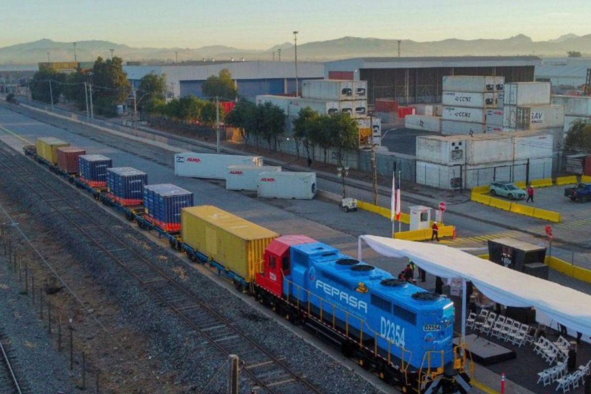FEPASA-Pilotprojekt zur intermodalen Logistik in Chile
