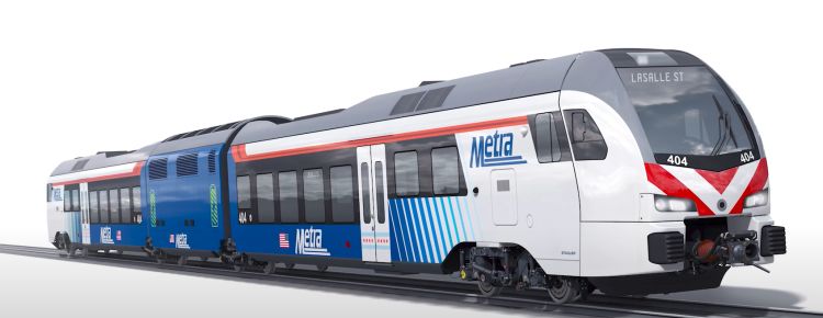 Pociągi akumulatorowe dla Chicagoland: Stadler otrzymuje kolejne zamówienie z USA