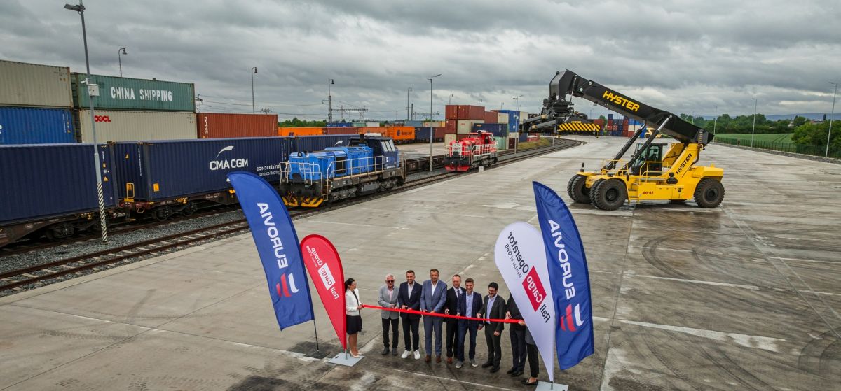 ÖBB Rail Cargo Group inaugure le terminal modernisé de Přerov