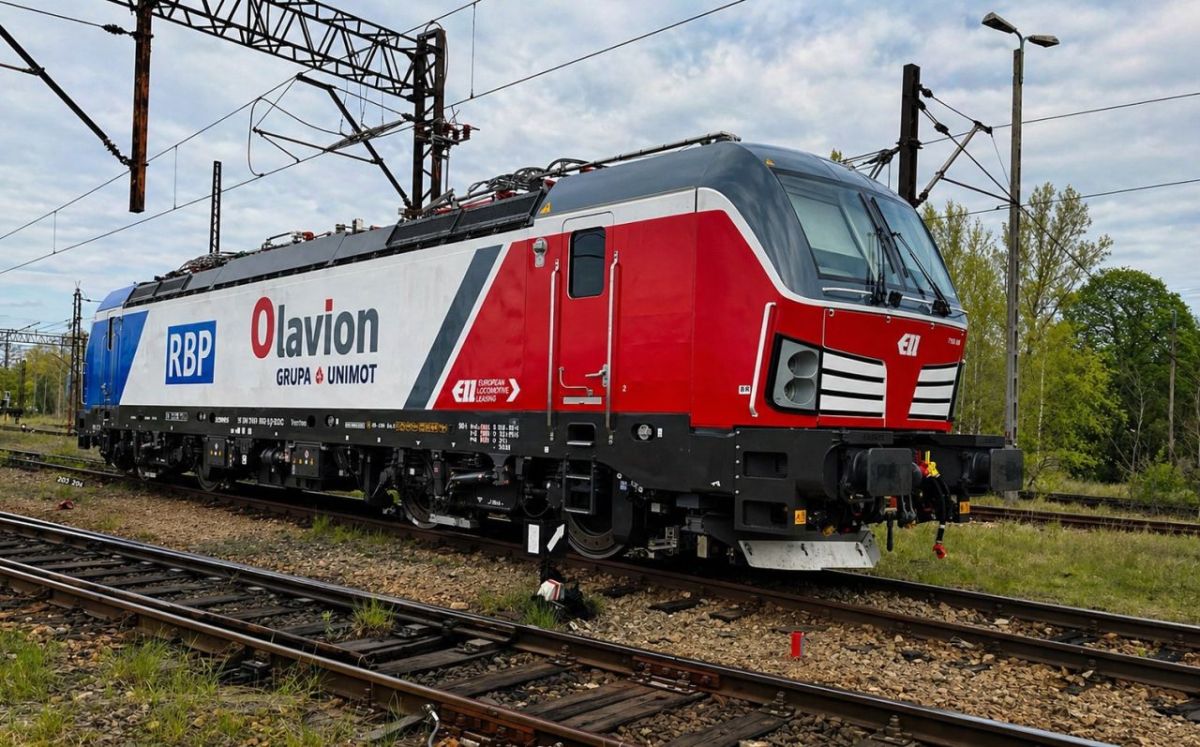 Společnost ELL Polska dodává společnosti Olavion další lokomotivu značky Vectron