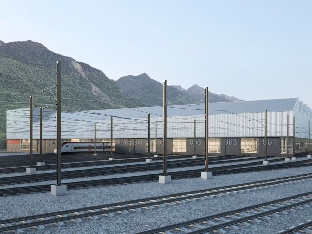 SBB va deschide o nouă unitate de întreținere a căilor ferate în Arbedo-Castione până în 2028