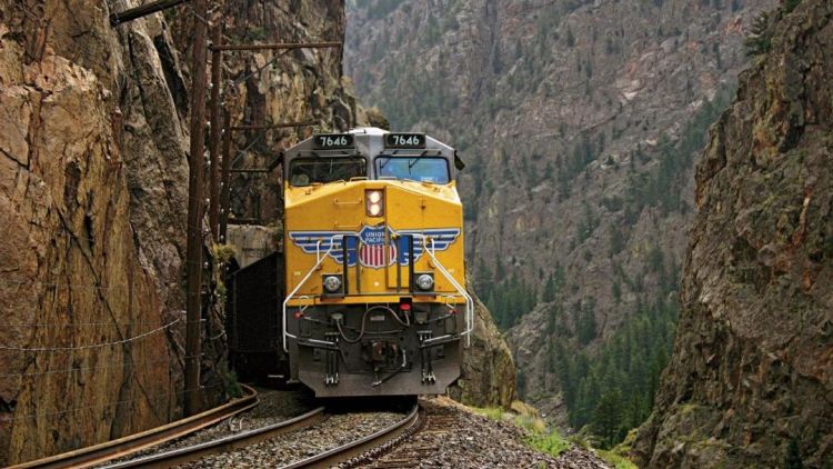 Rekordowa ilość skał przewiezionych przez Union Pacific w 2023 r.
