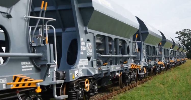 Greenbrier Europe dostarcza pierwsze 20 z 225 wagonów na kruszywa do ERMEWA