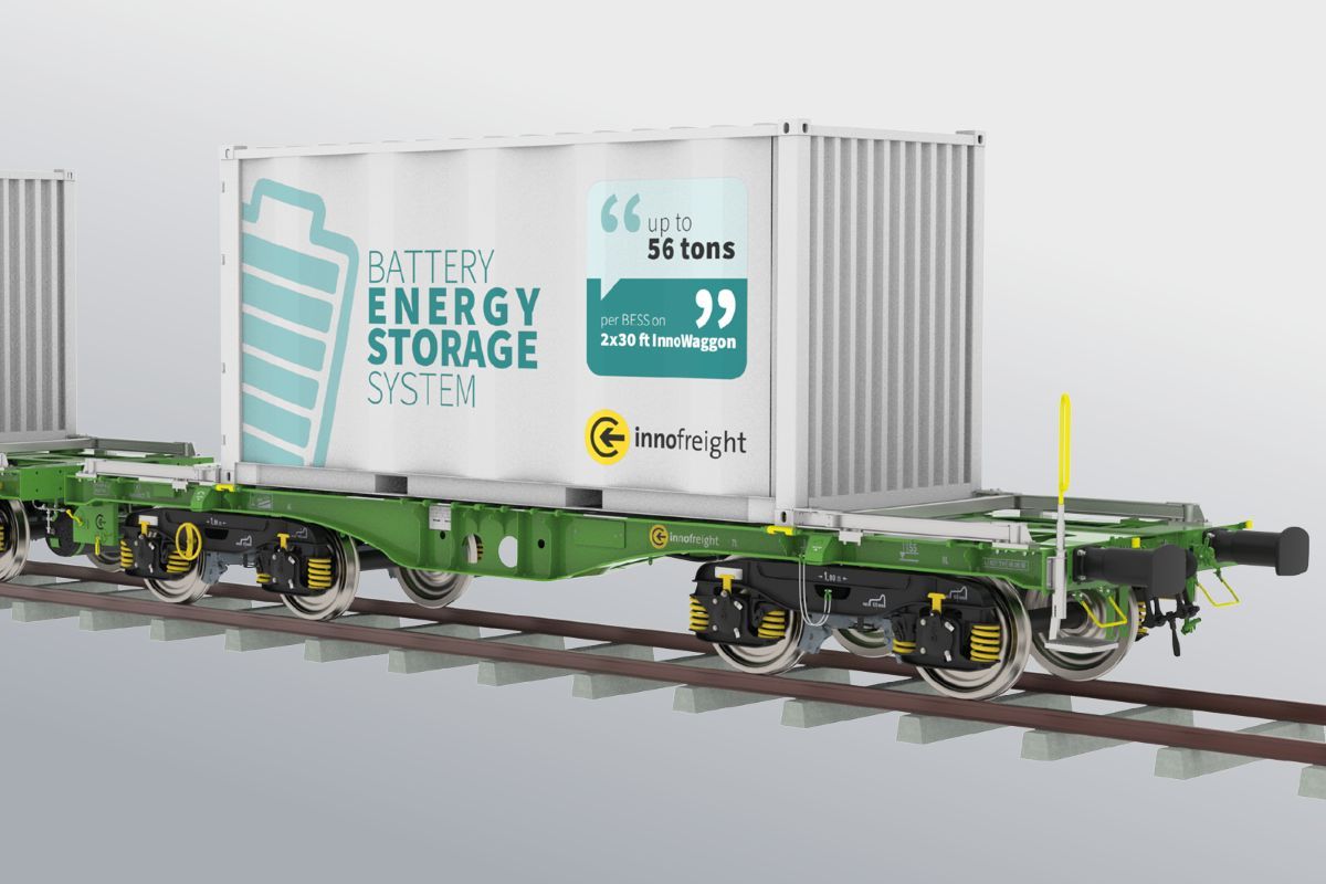 Innofreight se zaměřuje na přepravu systémů pro skladování energie v bateriích pomocí nového systému HDLS