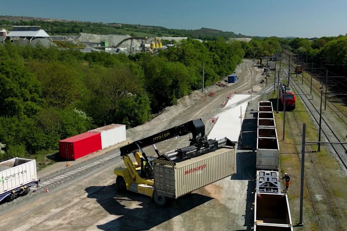 Cinérites opens Voutré rail-road service to wider cargo flows