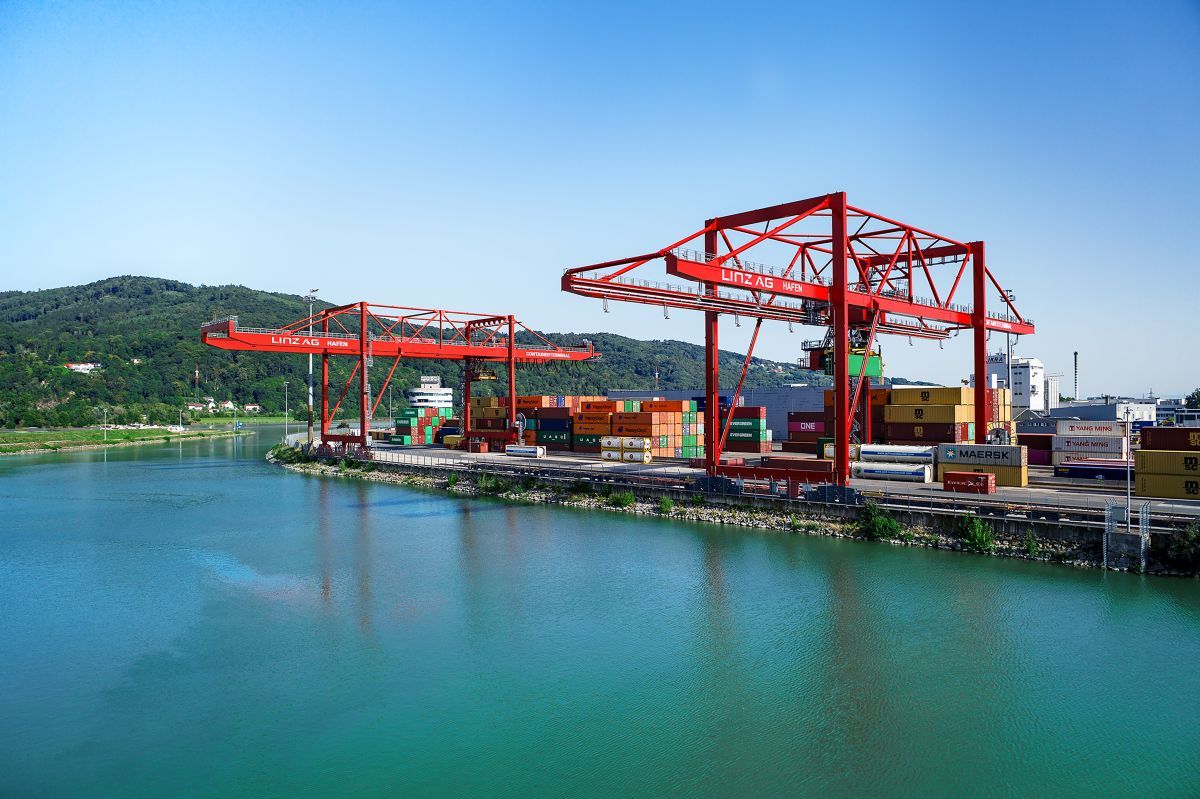 La terminal de contenedores de Linz aumentará un 32% sus conexiones ferroviarias semanales en 2025