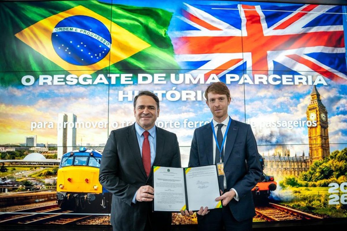 Brasil y Reino Unido firman un memorando de cooperación ferroviaria