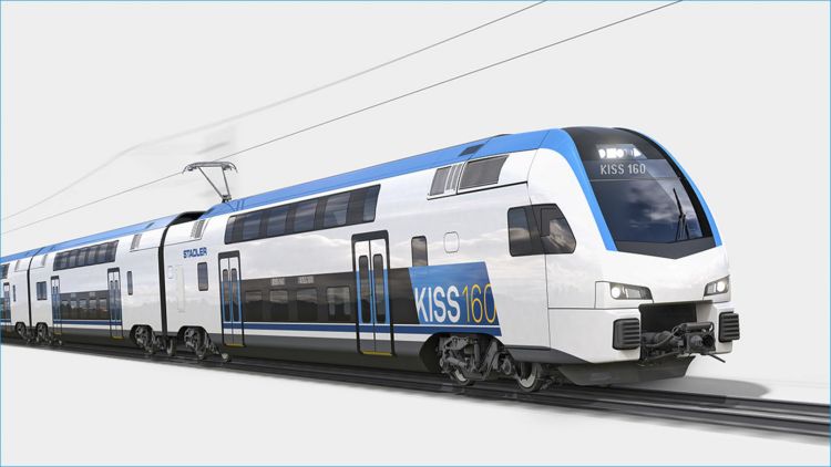 Sedm KISSů pro Bulharsko: Stadler dodá dvoupatrové vlaky