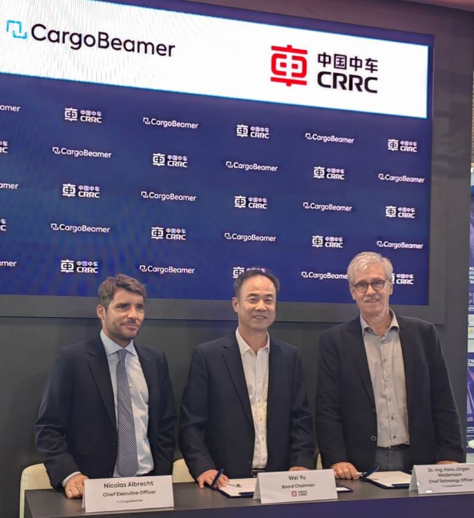 CargoBeamer a CRRC Qiqihar plánují spolupráci na výrobě vagonů