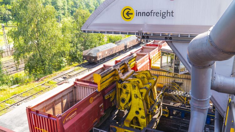 位于捷克 Třinec 的 Innofreight 新固定式卸货设施