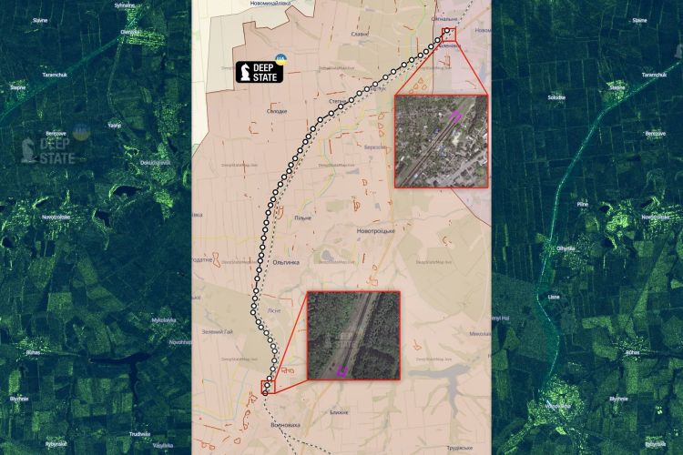30km long train consisting of over 2100 freight wagons