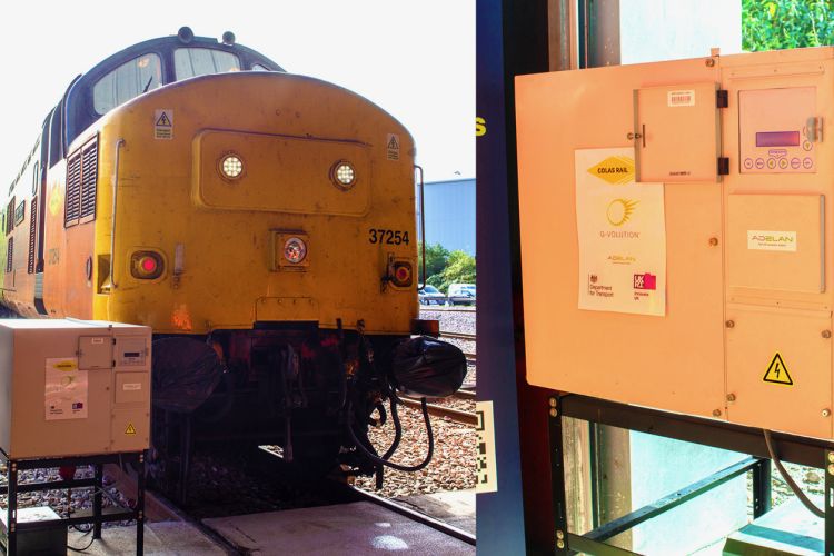 Colas Rail UK e G-Volution collaborano per decarbonizzare le operazioni delle locomotive