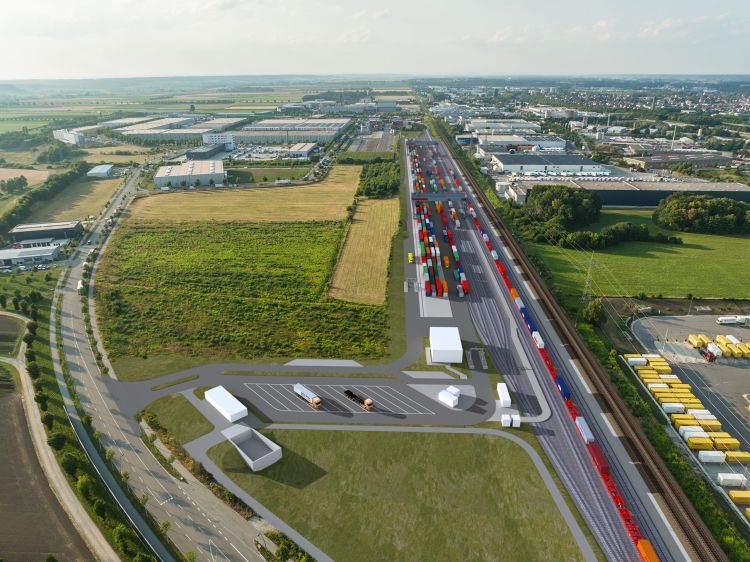 DB beginnt mit dem Bau eines neuen Frachtterminals in Augsburg-Gersthofen