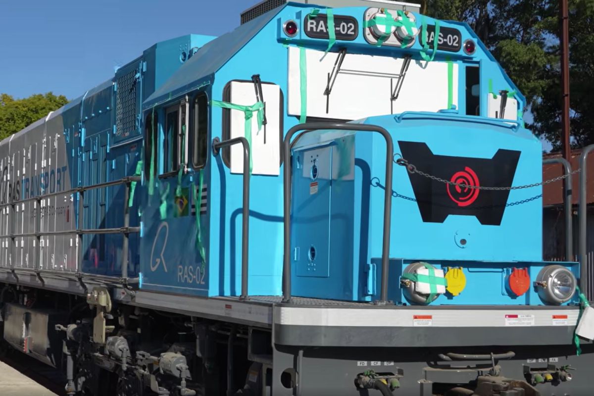 RAS odbiera pierwsze trzy lokomotywy Wabtec C23EMP