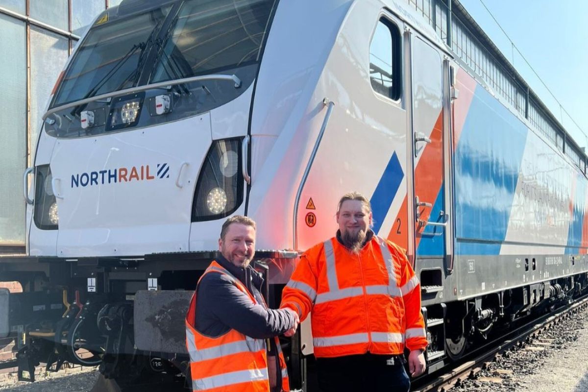 Northrail predă prima dintre cele cinci locomotive Alstom Traxx 3 MS către KombiRail