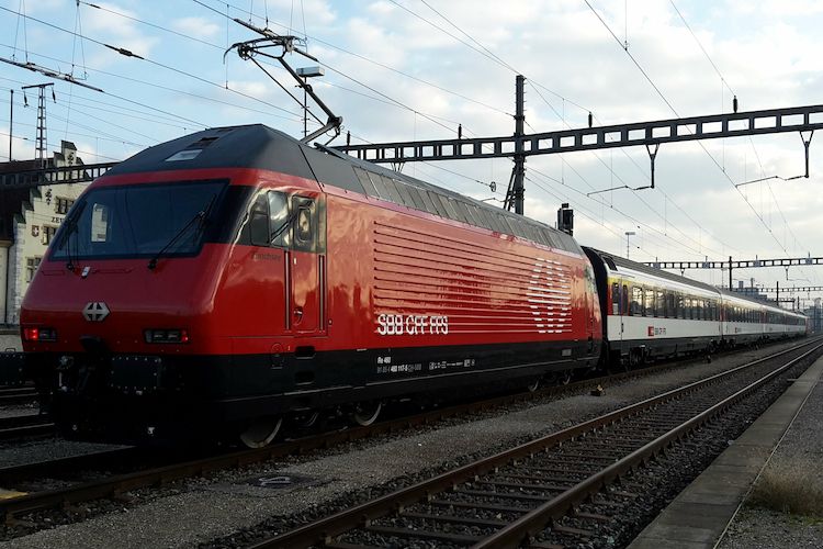 SBB moderniza todas sus locomotoras Re 460
