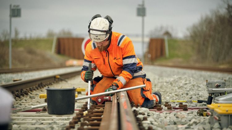 Banedanmark modernizuje linię kolejową w południowej Jutlandii