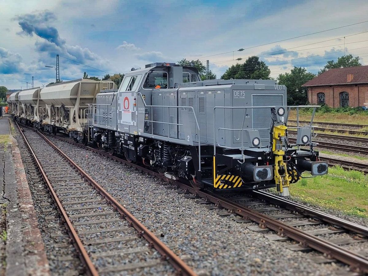Yeni Gmeinder lokomotifi modernize edilen Wittlager Kreisbahn'da hizmete giriyor