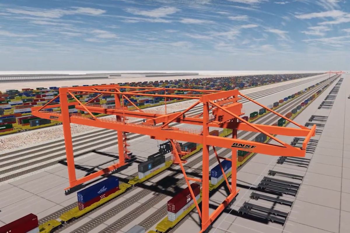 City council approves new BNSF intermodal facility in Barstow,  California