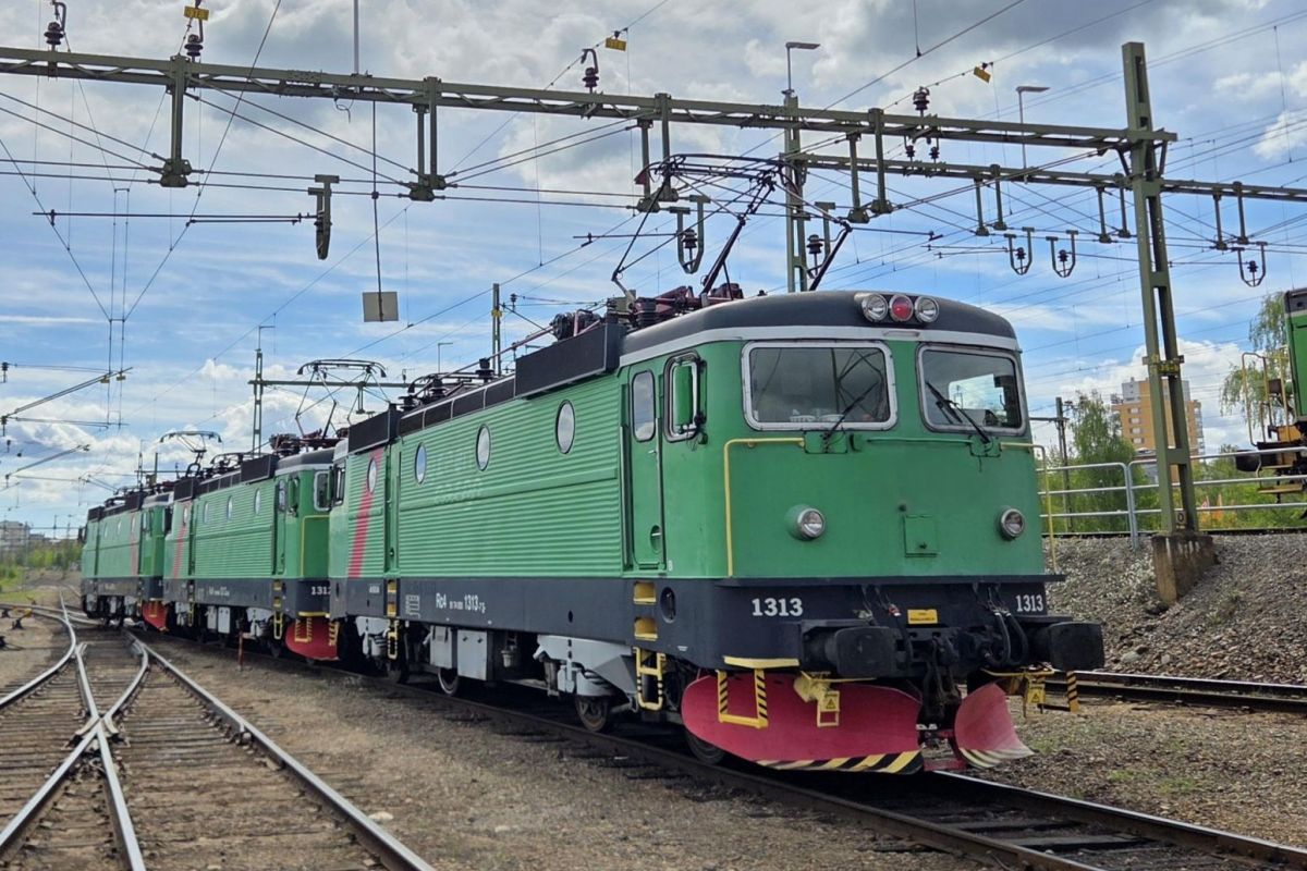 Společnost TÅGAB rozšiřuje svůj vozový park o bývalé lokomotivy Green Cargo řady Rc4
