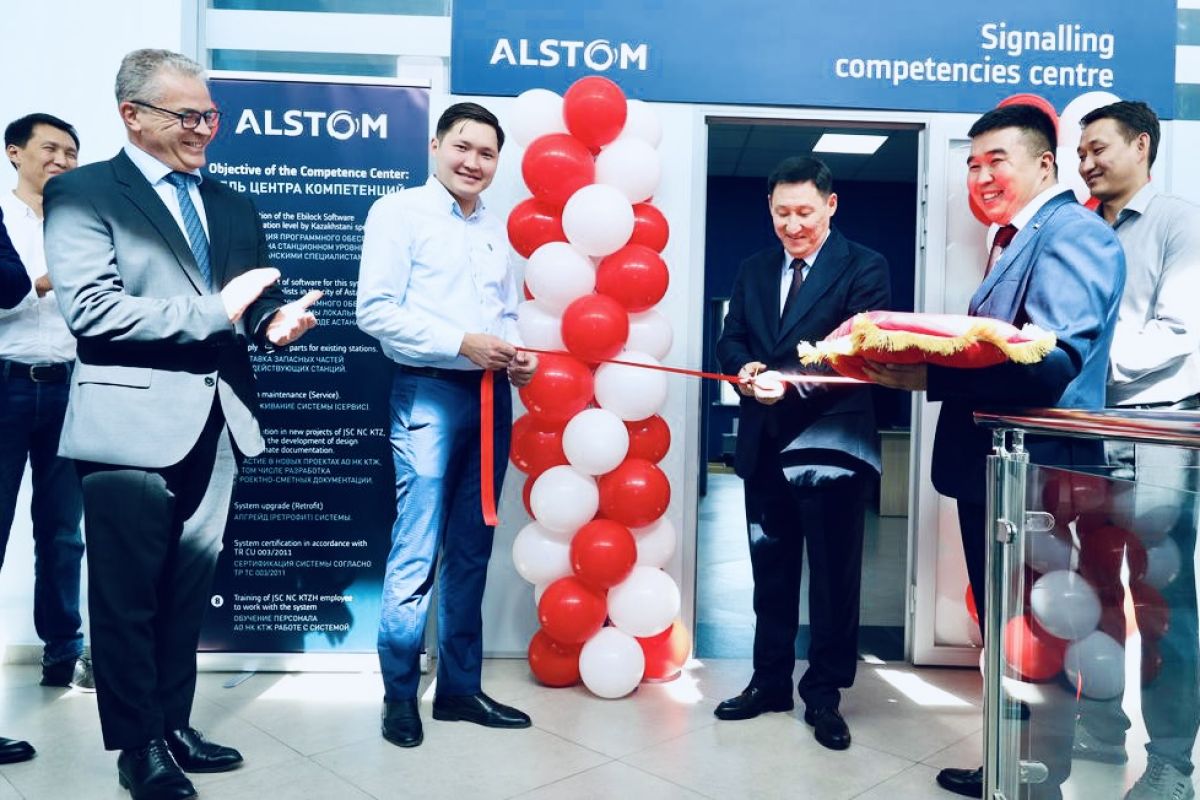 Alstom: primo centro di segnalamento nella regione CSI