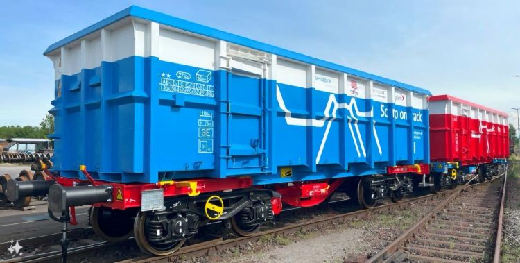 TAS Dniprovagonmash liefert neue Plattformwagen für die europäische Spurweite