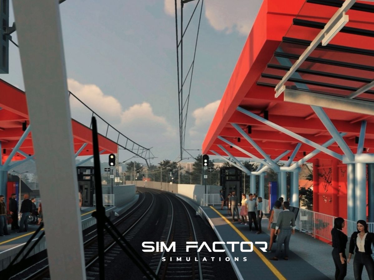 Společnost SIM Factor představila aktualizovaný 3D grafický engine i pro vysokorychlostní linky