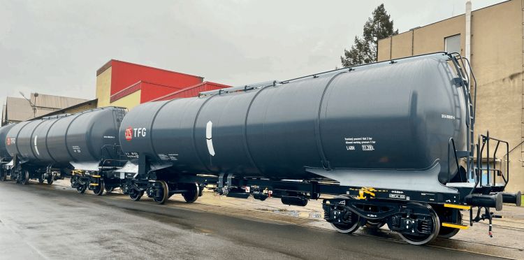 Wagon Lostr și BlueRail finalizează livrarea parțială de vagoane cisternă către Transferoviar Group