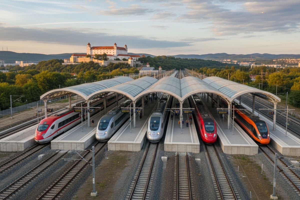 ŽSR představuje preferovaný technický koncept pro vysokorychlostní železniční uzel v Bratislavě