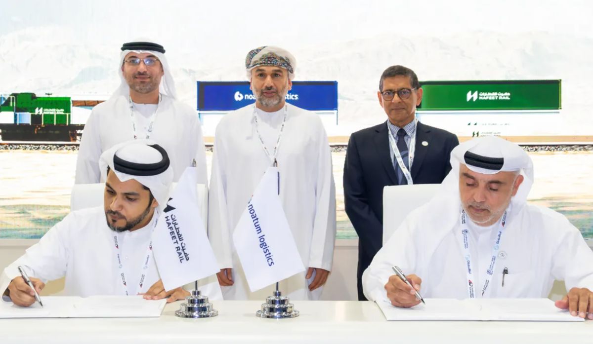 UAE - Oman cross-border freight service will be launched by Noatum Logistics and Hafeet Rail