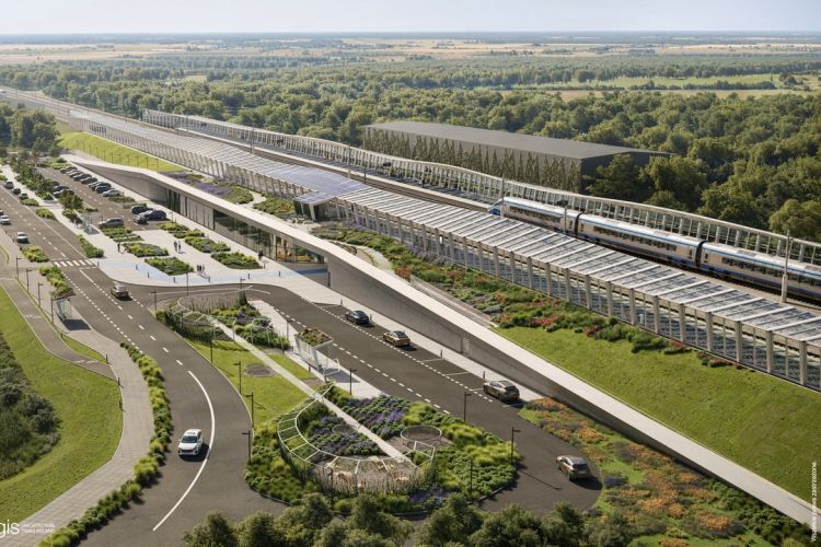 CPK: new Brzeziny train station