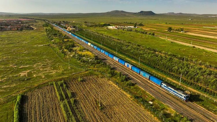 China-Europe rail freight with double-digit growth in 2023's first nine months