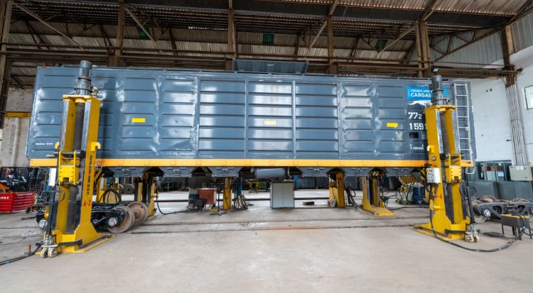 Más modernización del material rodante de Trenes Argentinos Cargas