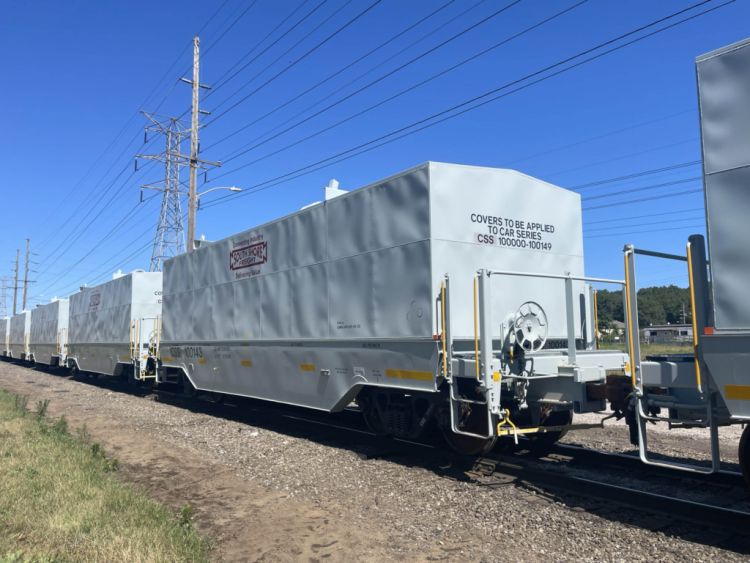 100 New Steel Coil Wagons for CSS